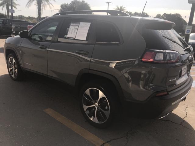 used 2022 Jeep Cherokee car, priced at $29,422