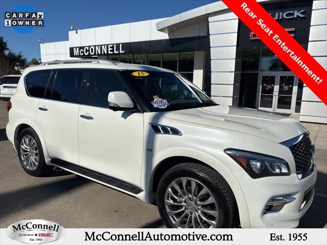 used 2015 INFINITI QX80 car, priced at $20,673