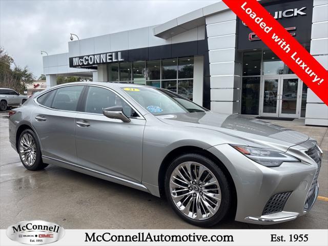 used 2021 Lexus LS 500 car, priced at $55,954