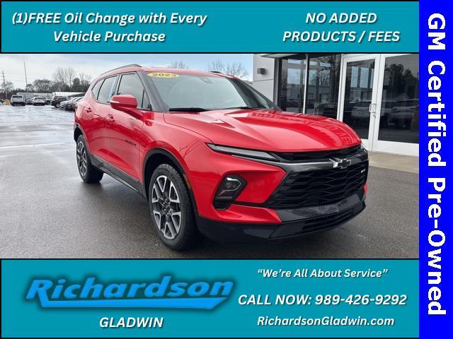 used 2023 Chevrolet Blazer car, priced at $32,950