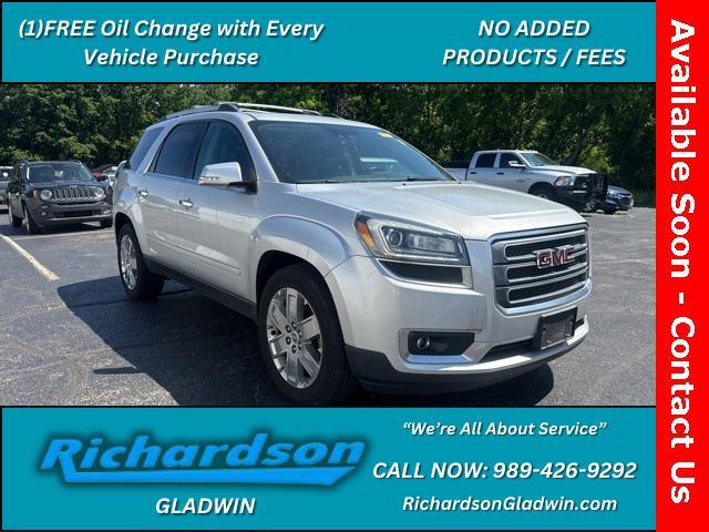 used 2017 GMC Acadia Limited car, priced at $16,795