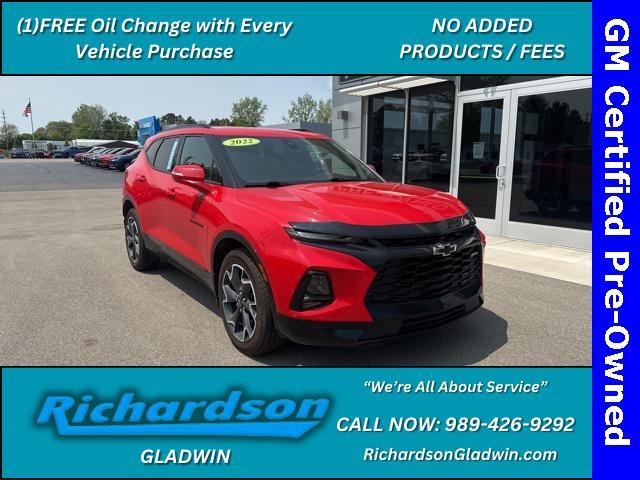 used 2022 Chevrolet Blazer car, priced at $30,525