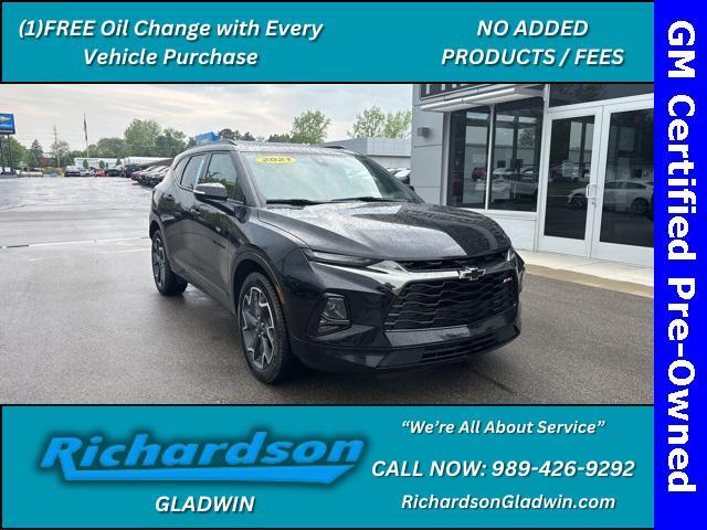 used 2021 Chevrolet Blazer car, priced at $27,495