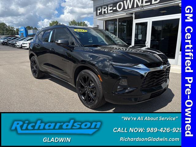 used 2021 Chevrolet Blazer car, priced at $27,895