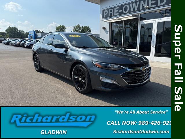 used 2021 Chevrolet Malibu car, priced at $14,997