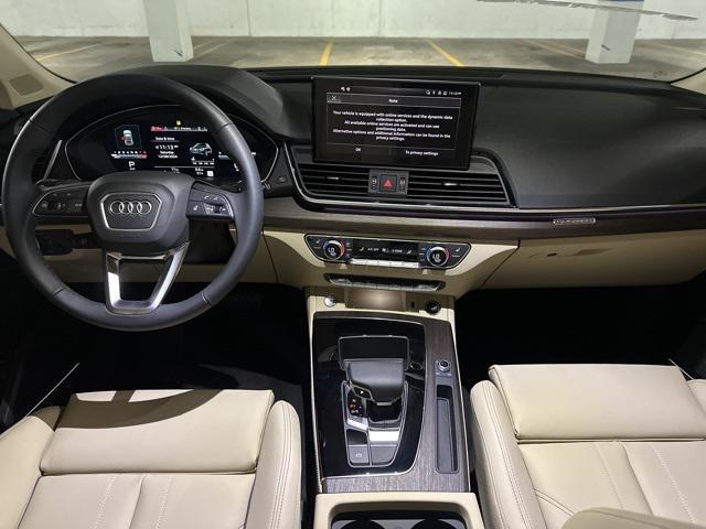 new 2025 Audi Q5 car, priced at $57,550