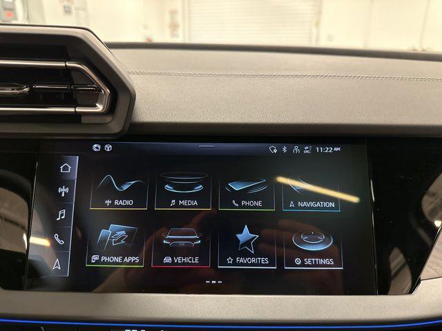 new 2025 Audi A3 car, priced at $43,540