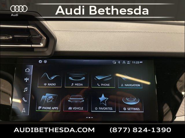 new 2025 Audi A3 car, priced at $43,540