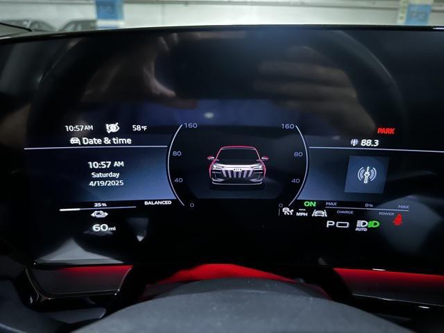 new 2025 Audi Q6 e-tron car, priced at $77,750