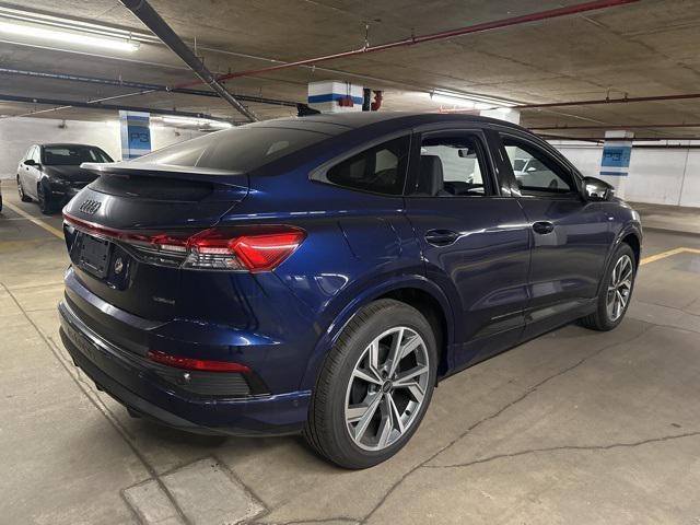 new 2024 Audi Q4 e-tron Sportback car, priced at $66,355