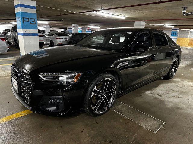 new 2025 Audi A8 car, priced at $106,975
