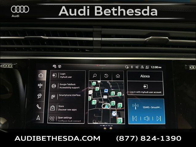 new 2025 Audi Q8 car, priced at $78,115