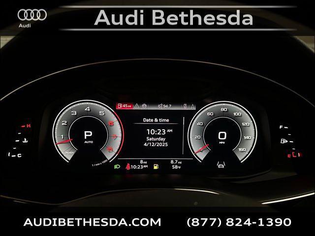 new 2025 Audi Q7 car, priced at $75,450