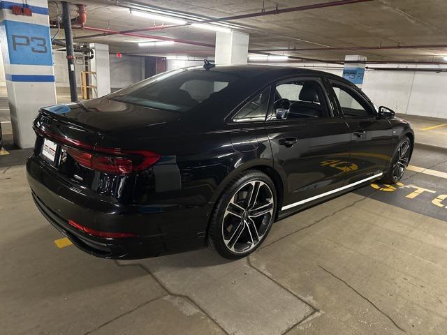 new 2025 Audi A8 car, priced at $106,835