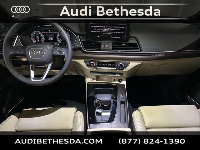 new 2025 Audi Q5 car, priced at $55,950