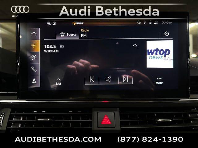 used 2025 Audi A5 Sportback car, priced at $48,995