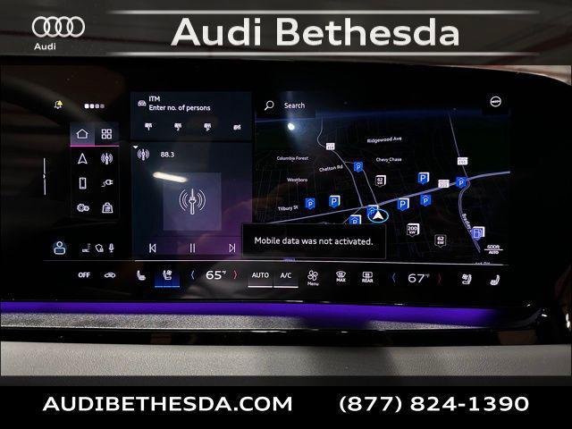 new 2025 Audi Q6 e-tron car, priced at $68,840