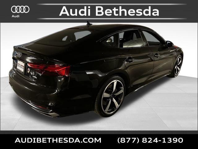 new 2025 Audi A5 Sportback car, priced at $53,655