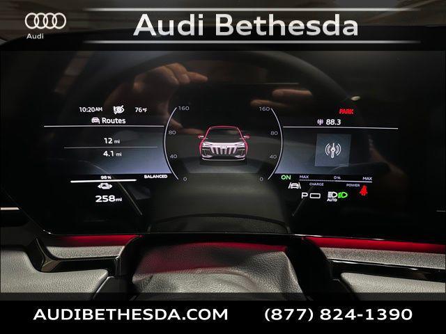 new 2025 Audi Q6 e-tron car, priced at $70,750