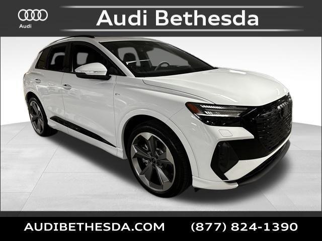 new 2025 Audi Q4 e-tron car, priced at $62,715
