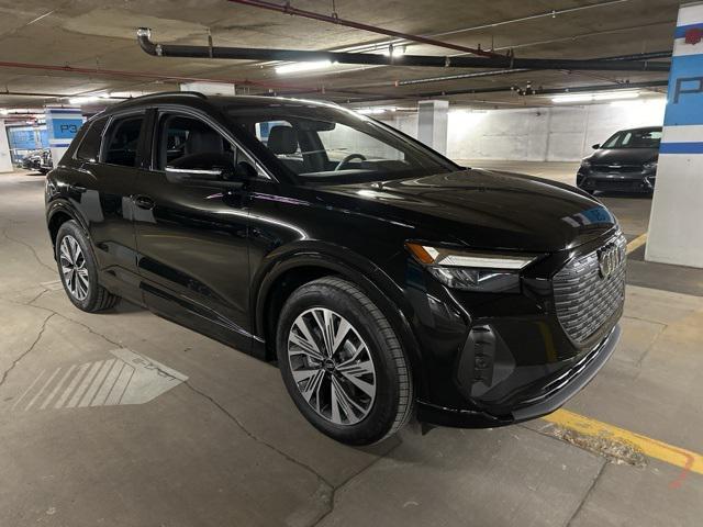 new 2025 Audi Q4 e-tron car, priced at $57,370