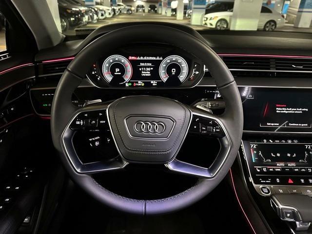 new 2024 Audi A8 car, priced at $83,960