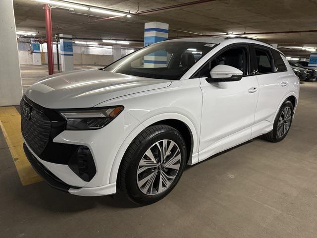 new 2025 Audi Q4 e-tron car, priced at $55,120