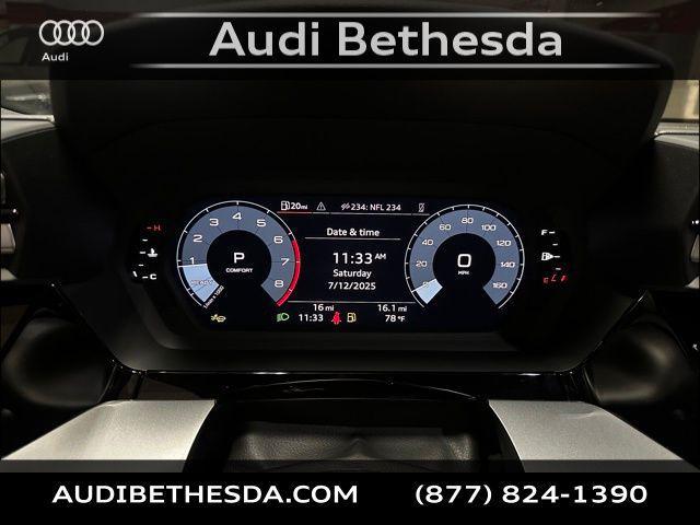 new 2025 Audi A3 car, priced at $45,065
