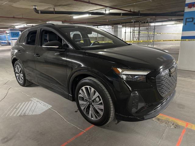 new 2025 Audi Q4 e-tron car, priced at $55,585