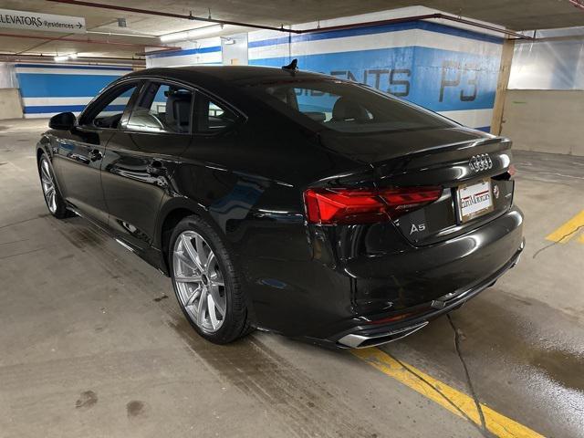 new 2025 Audi A5 Sportback car, priced at $52,575