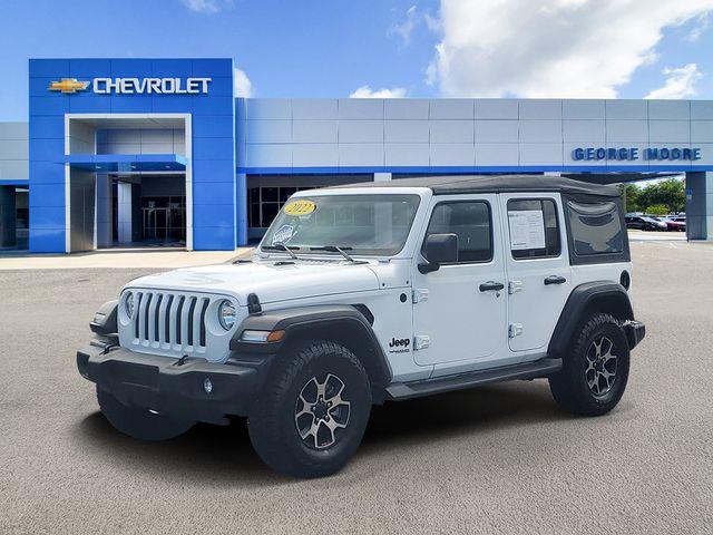 used 2022 Jeep Wrangler Unlimited car, priced at $30,153