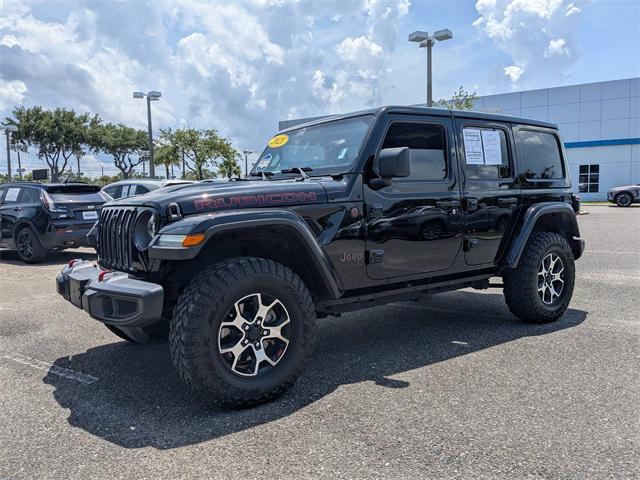 used 2021 Jeep Wrangler Unlimited car, priced at $36,993
