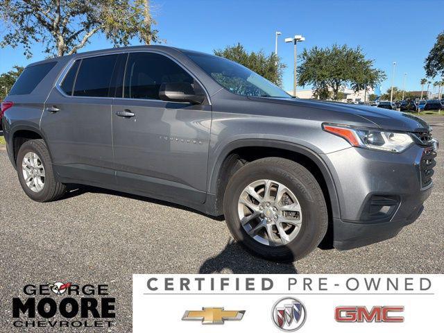 used 2021 Chevrolet Traverse car, priced at $20,596