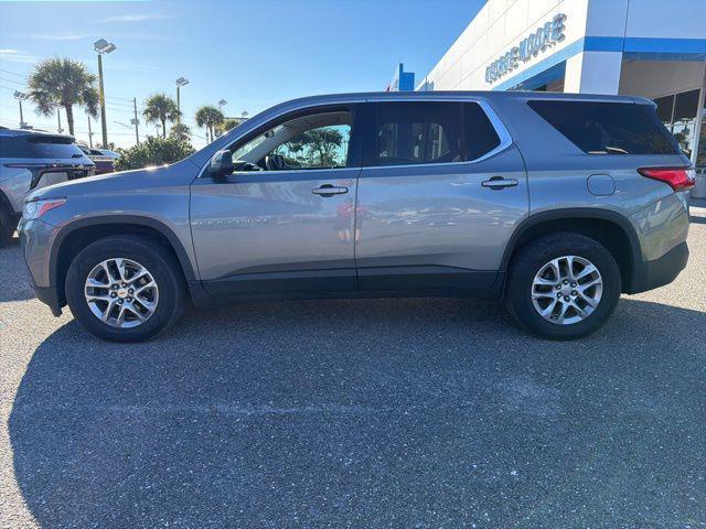 used 2021 Chevrolet Traverse car, priced at $20,596