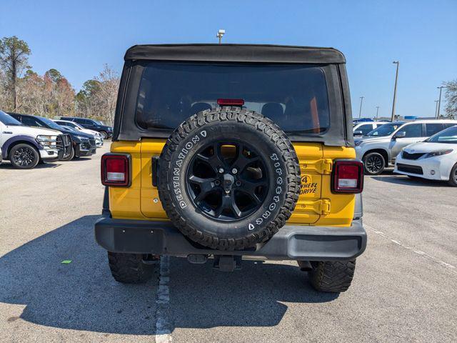 used 2021 Jeep Wrangler Unlimited car, priced at $24,936