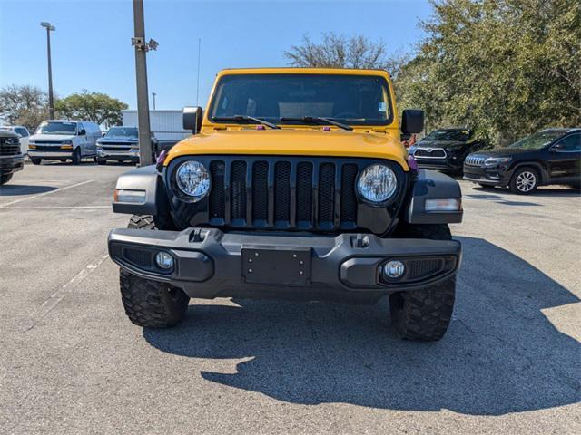 used 2021 Jeep Wrangler Unlimited car, priced at $27,394
