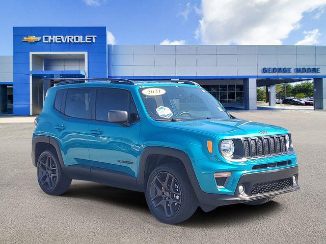 used 2021 Jeep Renegade car, priced at $19,396