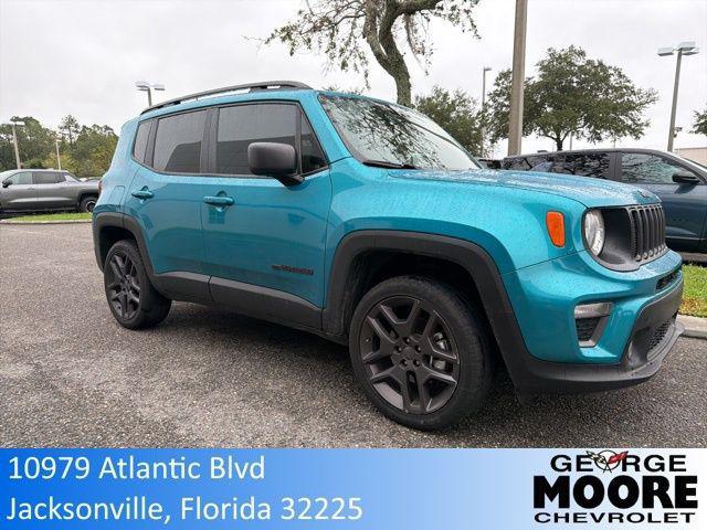 used 2021 Jeep Renegade car, priced at $19,697