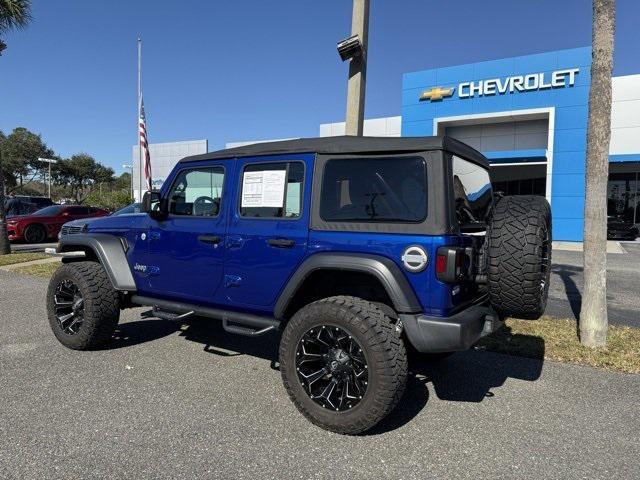 used 2018 Jeep Wrangler Unlimited car, priced at $28,953