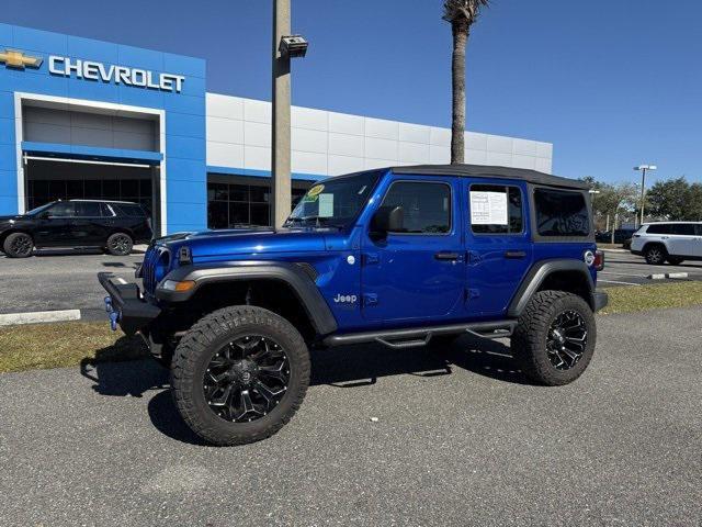 used 2018 Jeep Wrangler Unlimited car, priced at $28,953