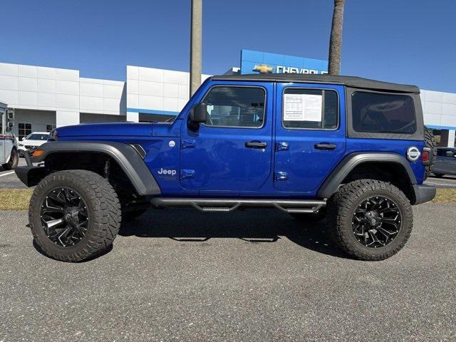 used 2018 Jeep Wrangler Unlimited car, priced at $28,953