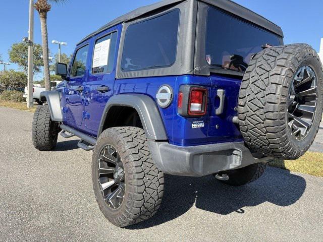 used 2018 Jeep Wrangler Unlimited car, priced at $28,953