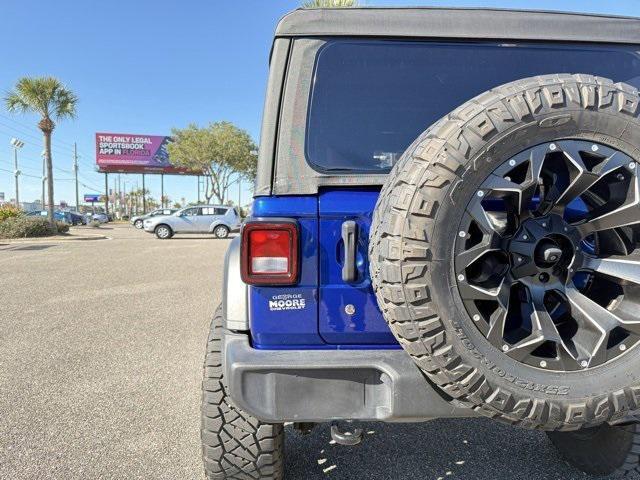 used 2018 Jeep Wrangler Unlimited car, priced at $28,953