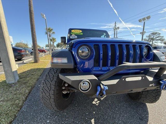 used 2018 Jeep Wrangler Unlimited car, priced at $28,953