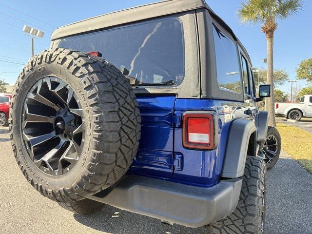 used 2018 Jeep Wrangler Unlimited car, priced at $28,953