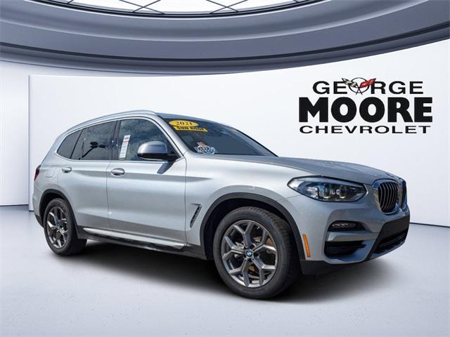 used 2021 BMW X3 car, priced at $28,264