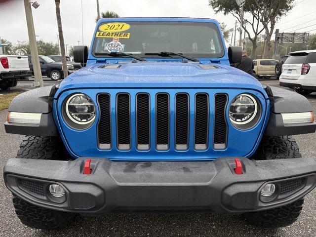 used 2021 Jeep Wrangler Unlimited car, priced at $37,754