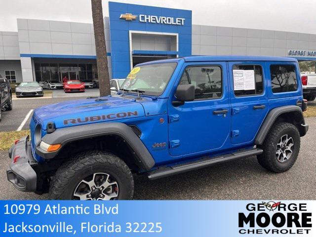 used 2021 Jeep Wrangler Unlimited car, priced at $37,754