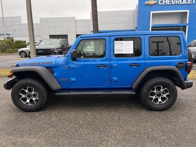 used 2021 Jeep Wrangler Unlimited car, priced at $37,754