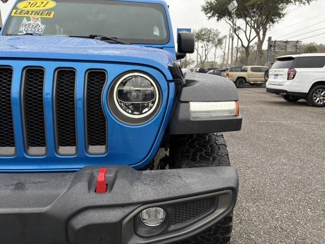 used 2021 Jeep Wrangler Unlimited car, priced at $37,754